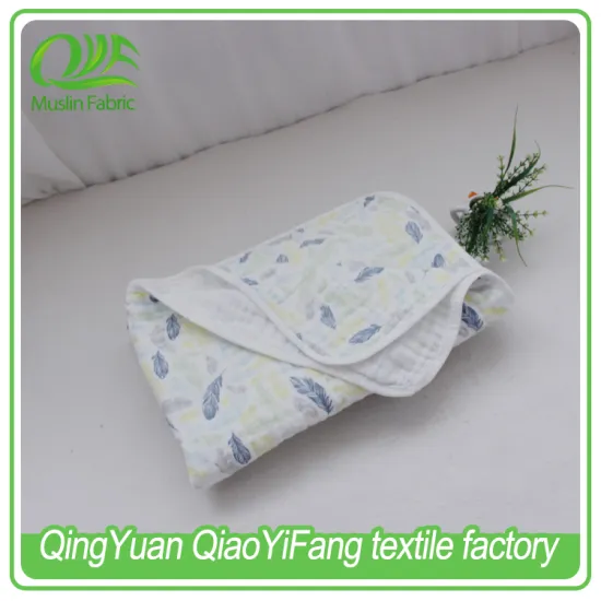 100% cotton muslin swaddle blanket