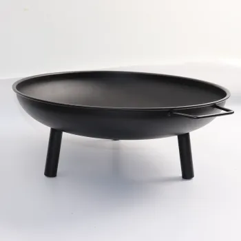 Outdoor Fire Pits with Steel, Stainless, Stone, Propane Gas Burner, Basalt Column Table for Garden and Backyard