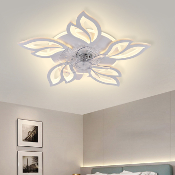 High Performance Modern Flush Mount Remote Control Ceiling Fan Light