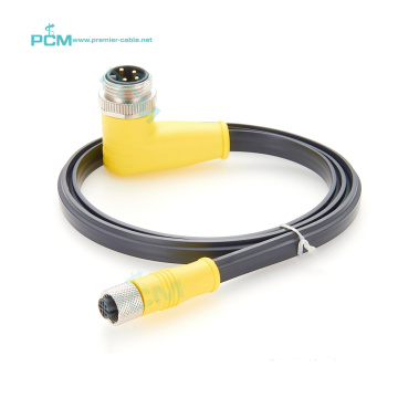 Industrial Automation Cable: ASi Addressing Cable with 7/8 Male to M12 Female Connector for Actuator Sensor Interface