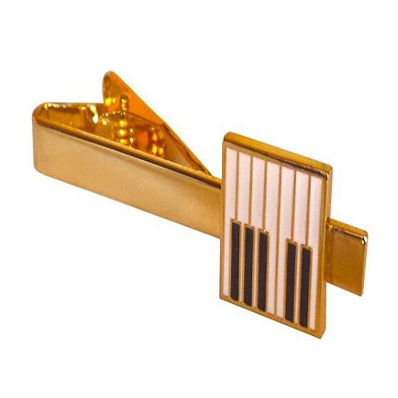 Piano Music Grand Keys Musician Tie Clip