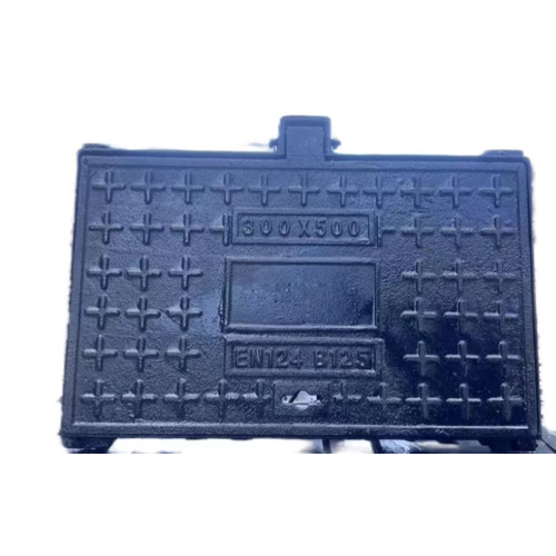 Ductile iron square manhole cover