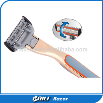 Classical Razor With Super Rubber Handle Shaving Set For Men