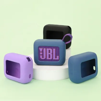 JBL GO4 Speaker Case Cover: Wireless Speaker Silicone Case and Portable Bag