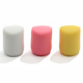 Fornitura Ciondoli in resina colorata Marshmallow dolce Simulazione Caramelle Cibo Decorazione fai da te Portachiavi di moda Ornamento Making