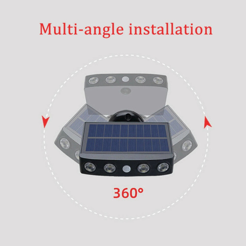 Solar Wall For Patio Yard Solar Wall Light PIR Motion Sensor Factory