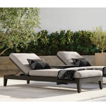 2023 Outdoor Garden Leisure Aluminum Beds for Beach and Seaside