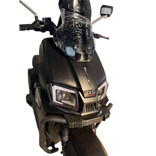 Mystic Black Electric Scooter with Powerful Performance