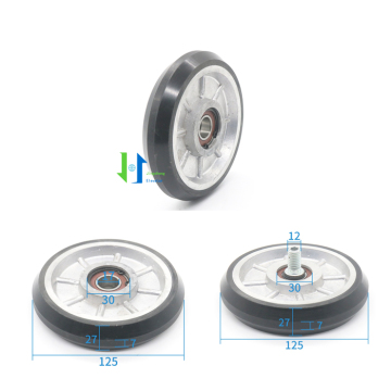 RG125 Elevator Sliding Guide Shoe Roller 125*27/7mm