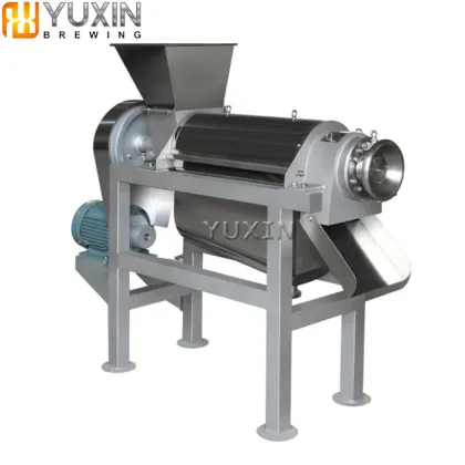 Industrial Apple Juice Press Equipment: Screw Press and Double Belt Press for Fruit Juice
