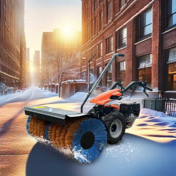 High Speed Logistics Snowplow and Snow Throwing Machine Community