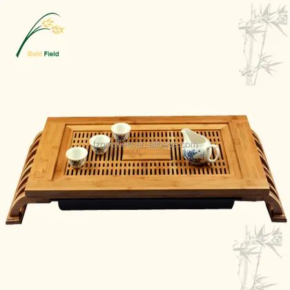 Chinese Kongfu Bamboo Tea Serving Tray