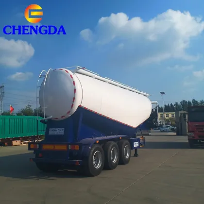 Chengda Brand 54ton 45m3 Bulk Cement Semi Trailer for Hot Sale