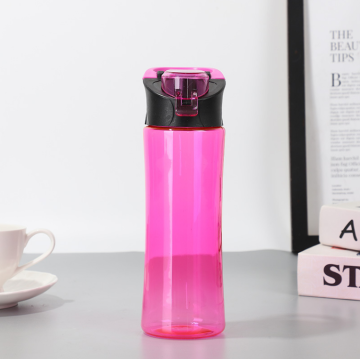 plastic space cup sports bottle with bounce lid