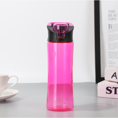 plastic space cup sports bottle with bounce lid