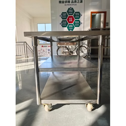 Çift katmanlı düz çalışma tezgahı