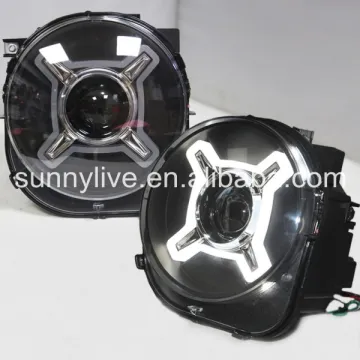 Jeep Renegade BU 2014-2016 LED Headlight Black Housing