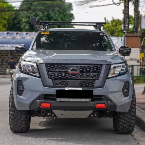 2016-2019 Nissan Navara NP300 Grill Bumpers and Bodykit Modifications for 2021 Upgrade