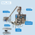 Imballaggio in polvere automatico e sigillatura