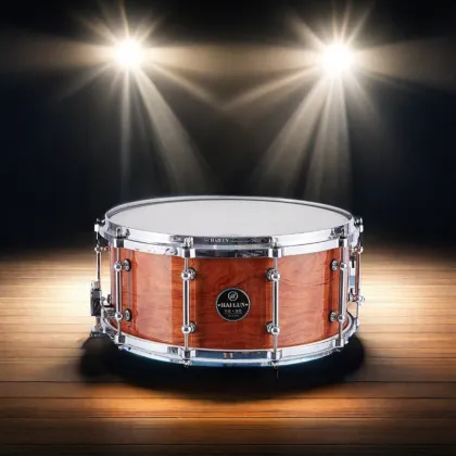 Hailun Chinese Jazz Frame Drum with Jungu Huali Wood and Aluminum Drum Chamber Accessories