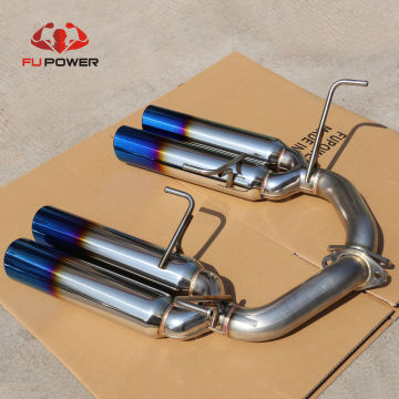 Subaru WRX/STI VA AxleBack Exhaust with Titanium Single Wall Tip 2015+