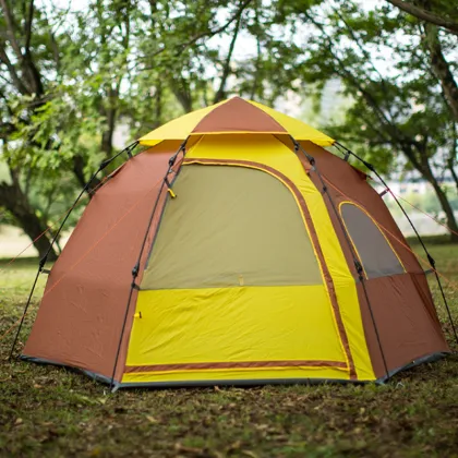 Camping Tent Hexagonal Tent Party Tent Outdoor Tent Auto-Matic Tent