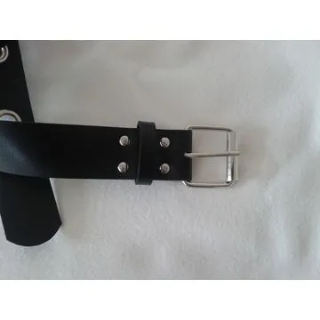 Wen and women's PU leather belt with rivets
