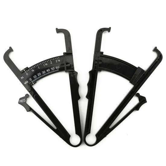 Black Body Fat Caliper for Fitness