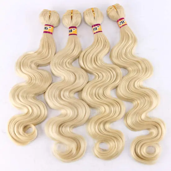 High Quality Virgin Vendors Remy Unprocessed Double Weft 12A Raw Indian 613 Body Hair Virgin Cuticle Aligned Double Drawn Hair