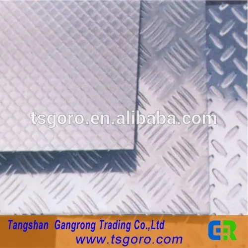 hebei ribbed ms steel sheet and plate size from tangshan