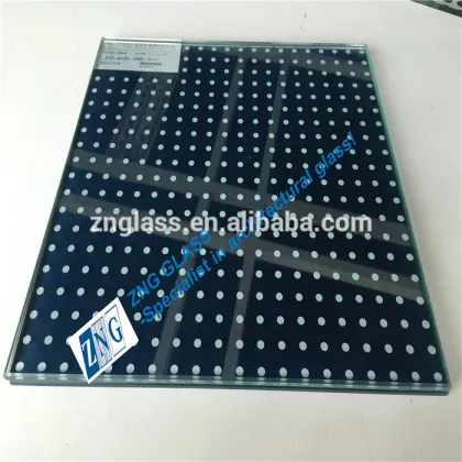 007 Architectural decorative colored glazed glass