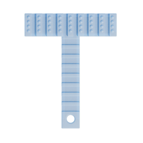 t字型感覚噛み玩具シリコンのおもちゃ