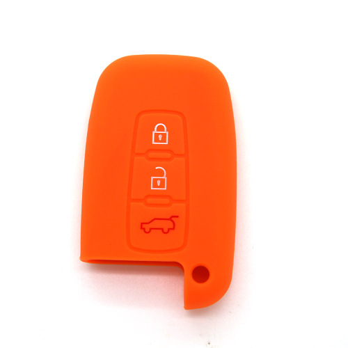 Silicone car key cover for kia sportage