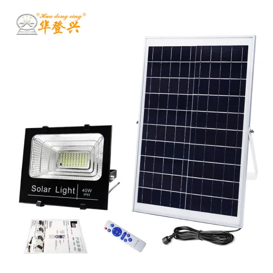 waterproof remote control solar 40w led flood light