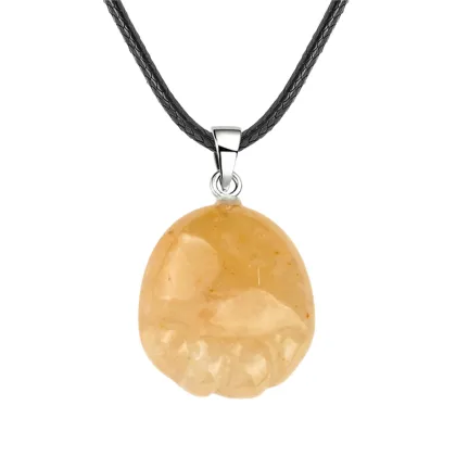 Wholesale Black Obsidian Necklace: Fashionable and Beautiful Little Foot Pendant