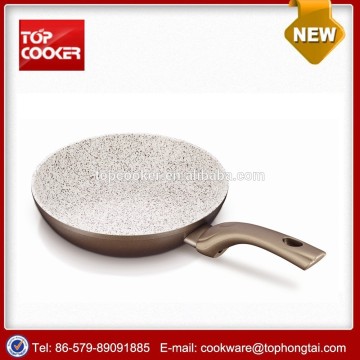 ECO-Friendly Aluminum Forged Marble Coated Frying Pan