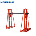 Adjustable Hydraulic Cable Drum Lifting Jack Rack Stand