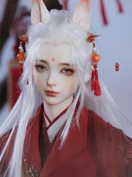 BJD 28Lunar Mansions-Fox XinYueHu 68cm دمية الصبي الكرة مفصلية