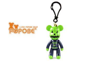 Halloween  Promotional Gift Green Halloween POPOBE Bear Key