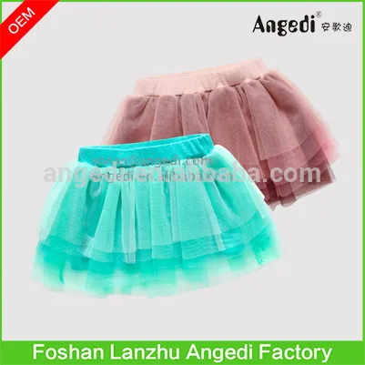 Toddler Girls tutu skirt layers mesh ballet skirt