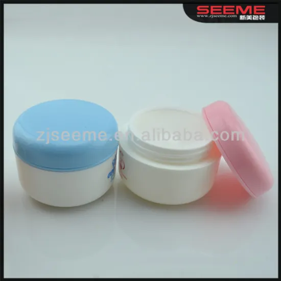 PP JAR plastic cosmetic jar for skin care & hair care & cosmetics