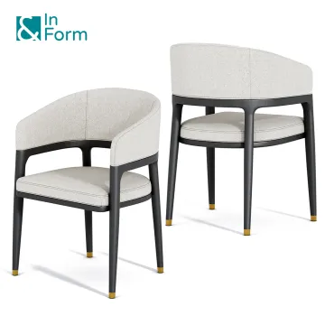 Nordic Luxury Modern Solid Ash Wood Dining Chair Set