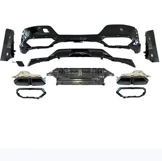 BMW 7 Series (G70) Rear Lip Tailpipe Modification and Upgrade Kit for M760 Models