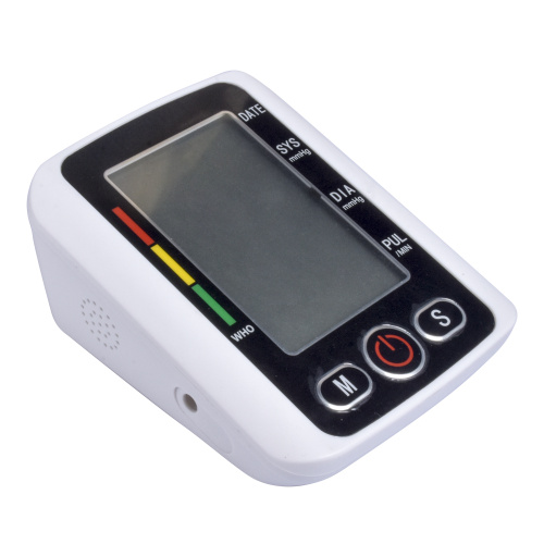 디지털 혈압 모니터 기계 혈압계를 확인합니다