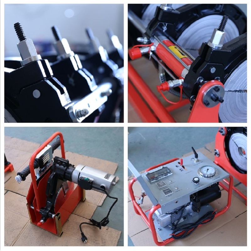 Hydraulic Butt Fusion Welding Machine for PE and HDPE Pipes (90-315mm)
