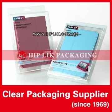 Unique Soft Crease Clear Plastic PET Box