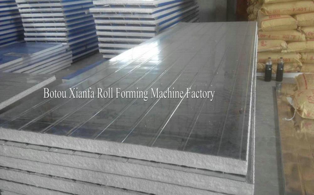 Composite Wall Sandwich Panel Roll Forming Machine