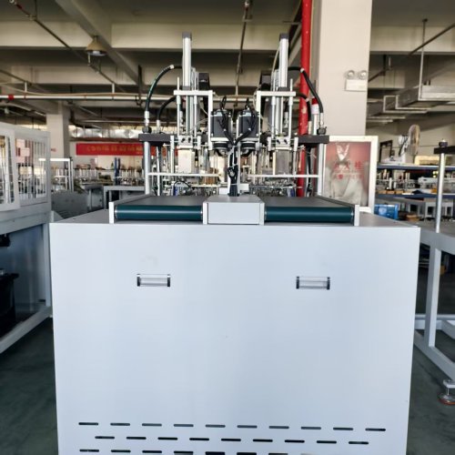 Máquina formadora de caixa de papel octogonal de estação dupla JNX-700