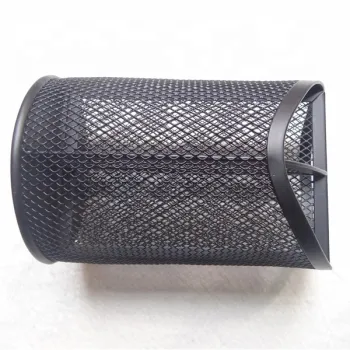 Simple pen holder desktop square storage box