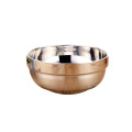 304 Stainless Steel Metal Rice Bowl